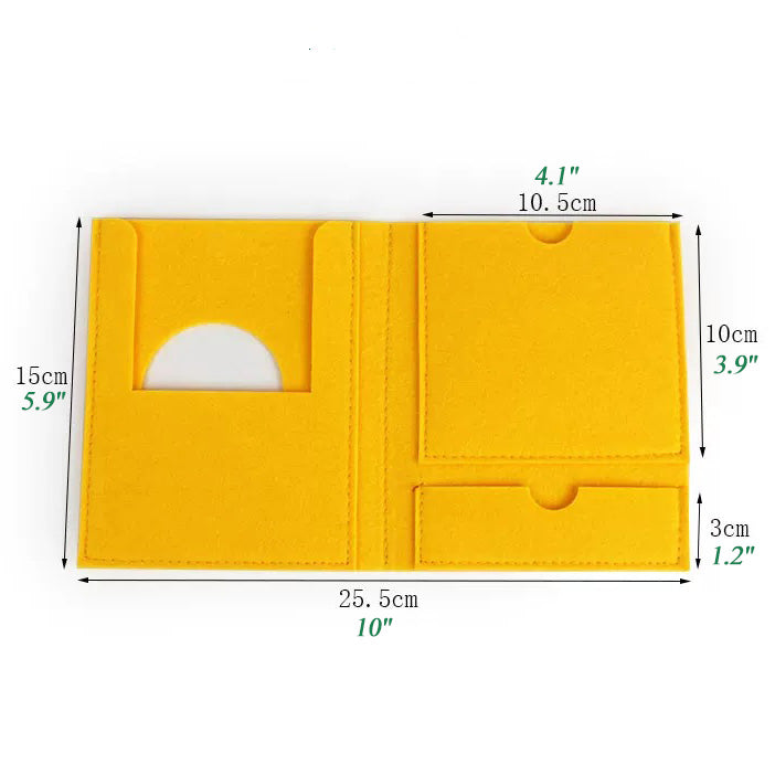Pouch Holder For 3-Part Cards