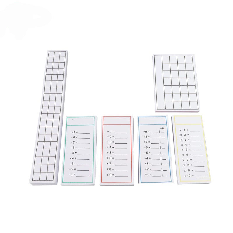 Addition | Subtraction | Multiplication | Division Tables, Stamp Game Problem Paper