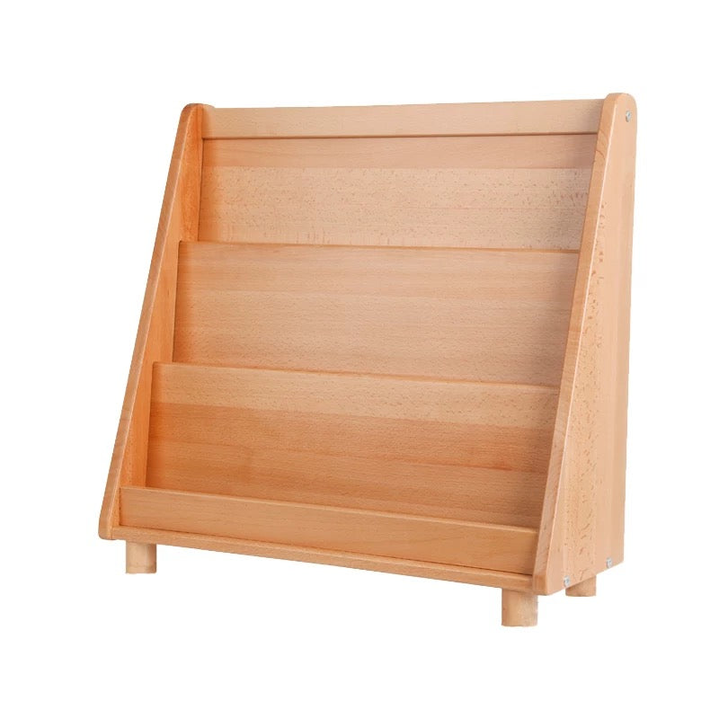 Wood Toddler Bookcase | Library Rack