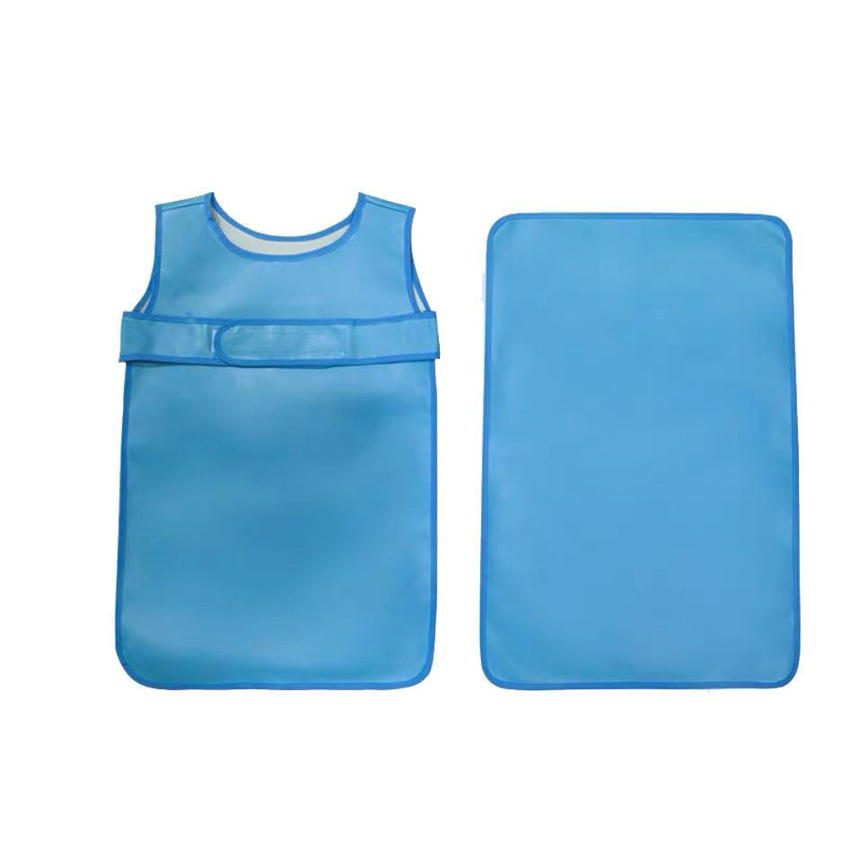 Kid Easy-Fasten Water-Resistant Apron with Pad