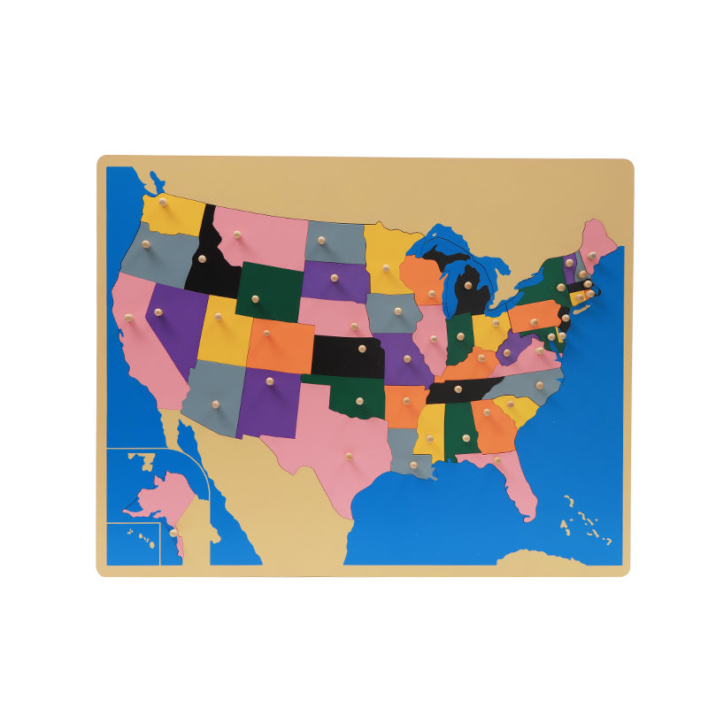 Puzzle Map of USA