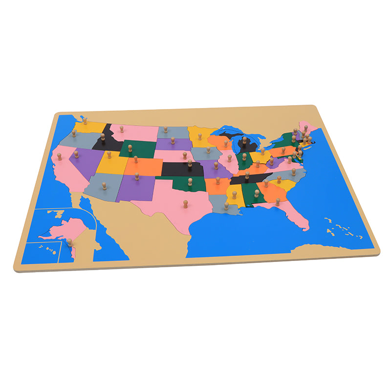 Puzzle Map of USA