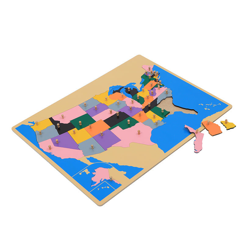 Puzzle Map of USA