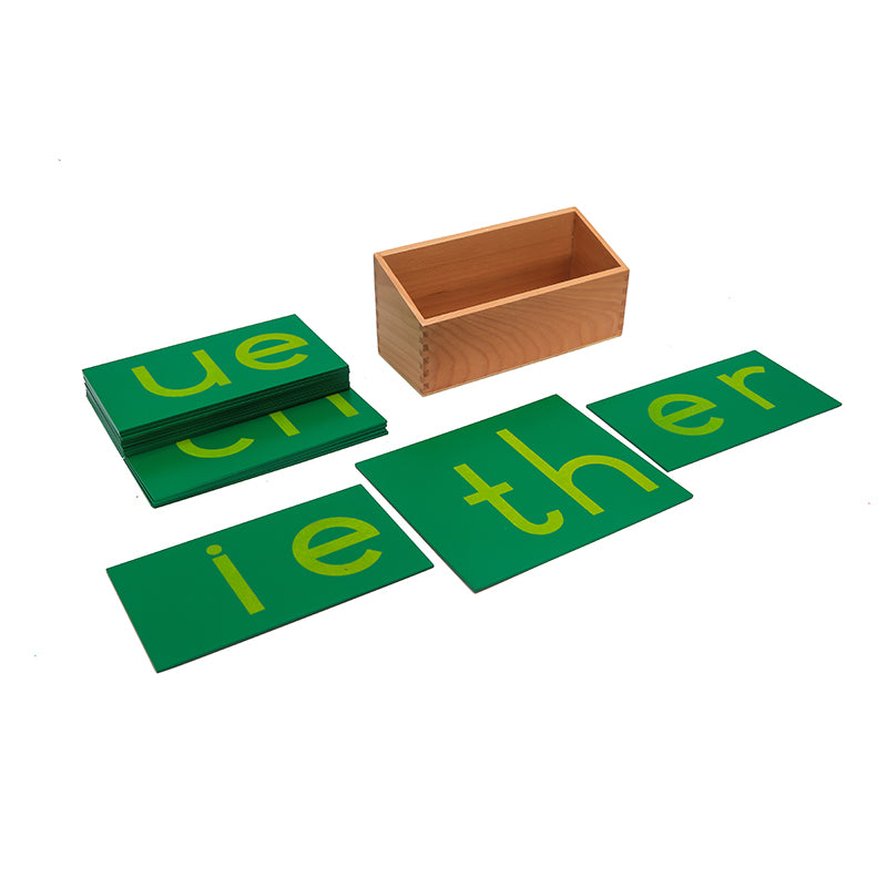 Lower Case Double Sandpaper Letters with Box