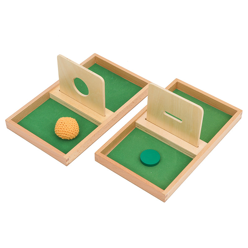 Imbucare Board With Knit Ball and Disc