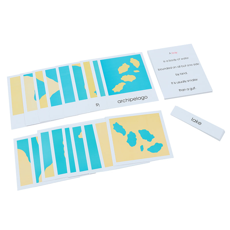 Cartas de Tierra y Agua: Conjuntos 1 y 2 (Solo cartas)
