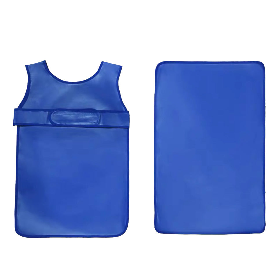Kid Easy-Fasten Water-Resistant Apron with Pad