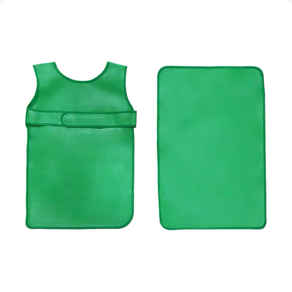 Kid Easy-Fasten Water-Resistant Apron with Pad