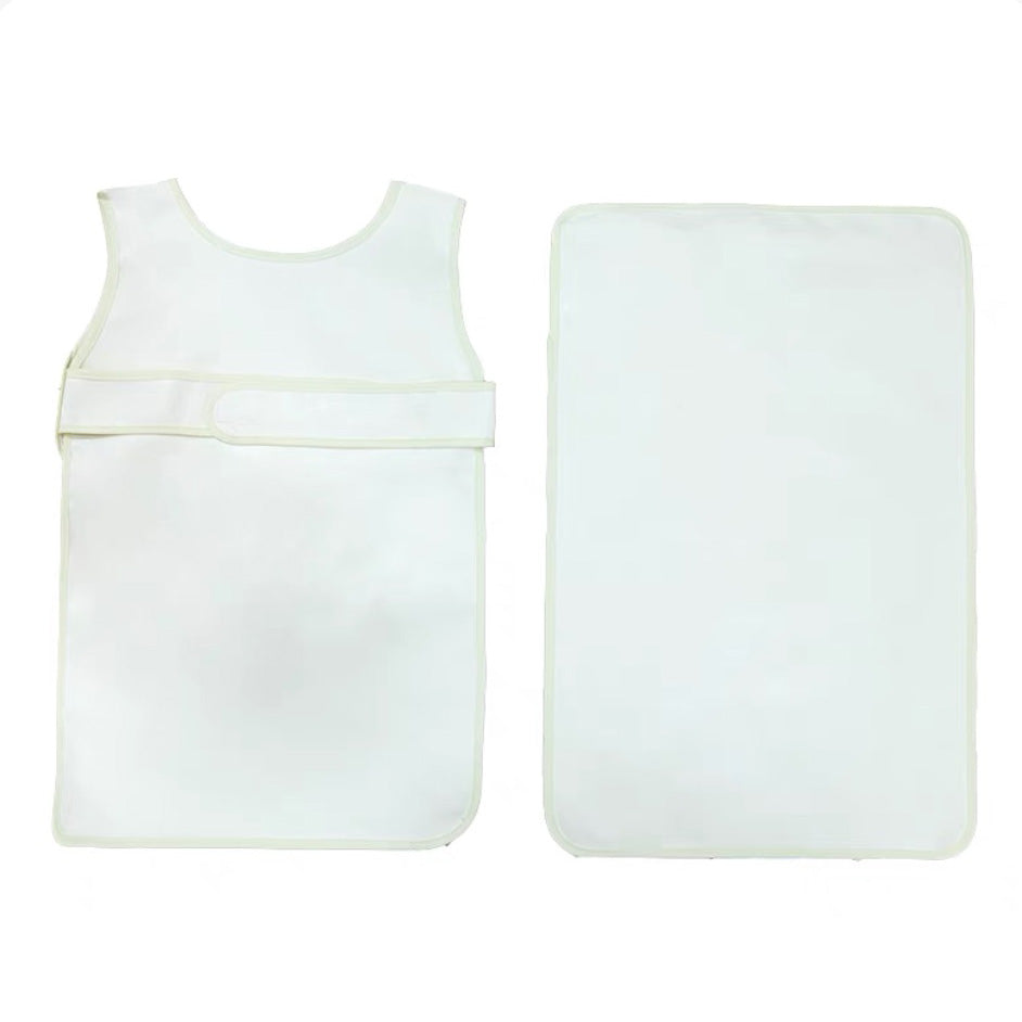 Kid Easy-Fasten Water-Resistant Apron with Pad