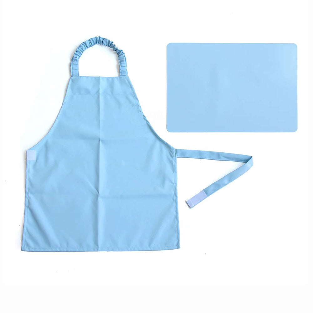 Kid Easy-Fasten Water-Resistant Apron with Silicon Pad