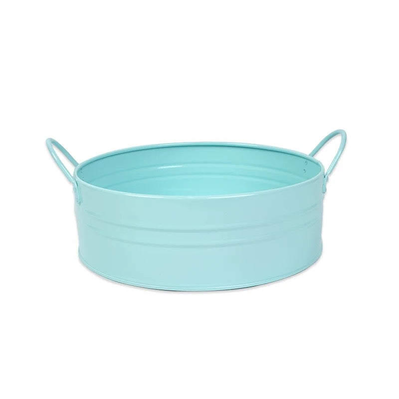 Montessori Metal Basin with Handles, Pitcher, Pail