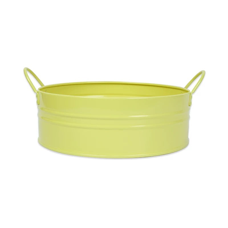 Montessori Metal Basin with Handles, Pitcher, Pail