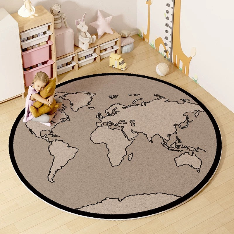 Non-Slip Round Rug / Play Mat
