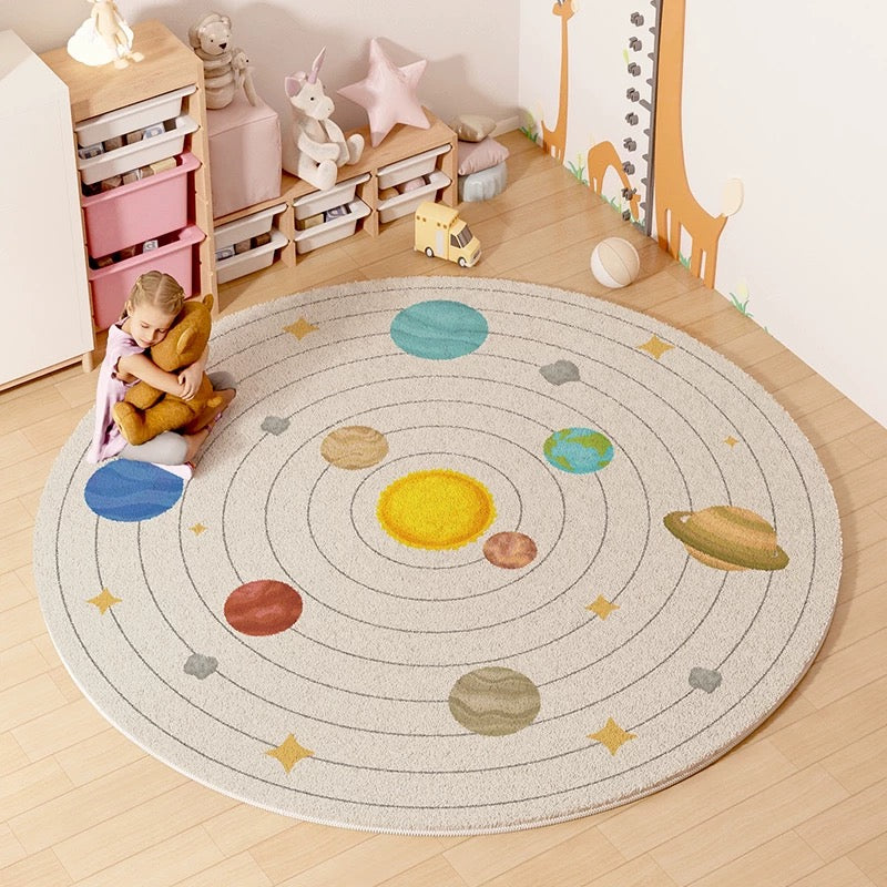 Non-Slip Round Rug / Play Mat