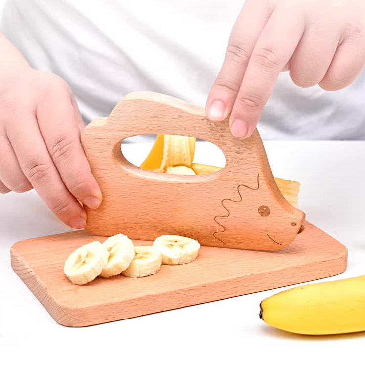 Wooden Dough Cutter Knife