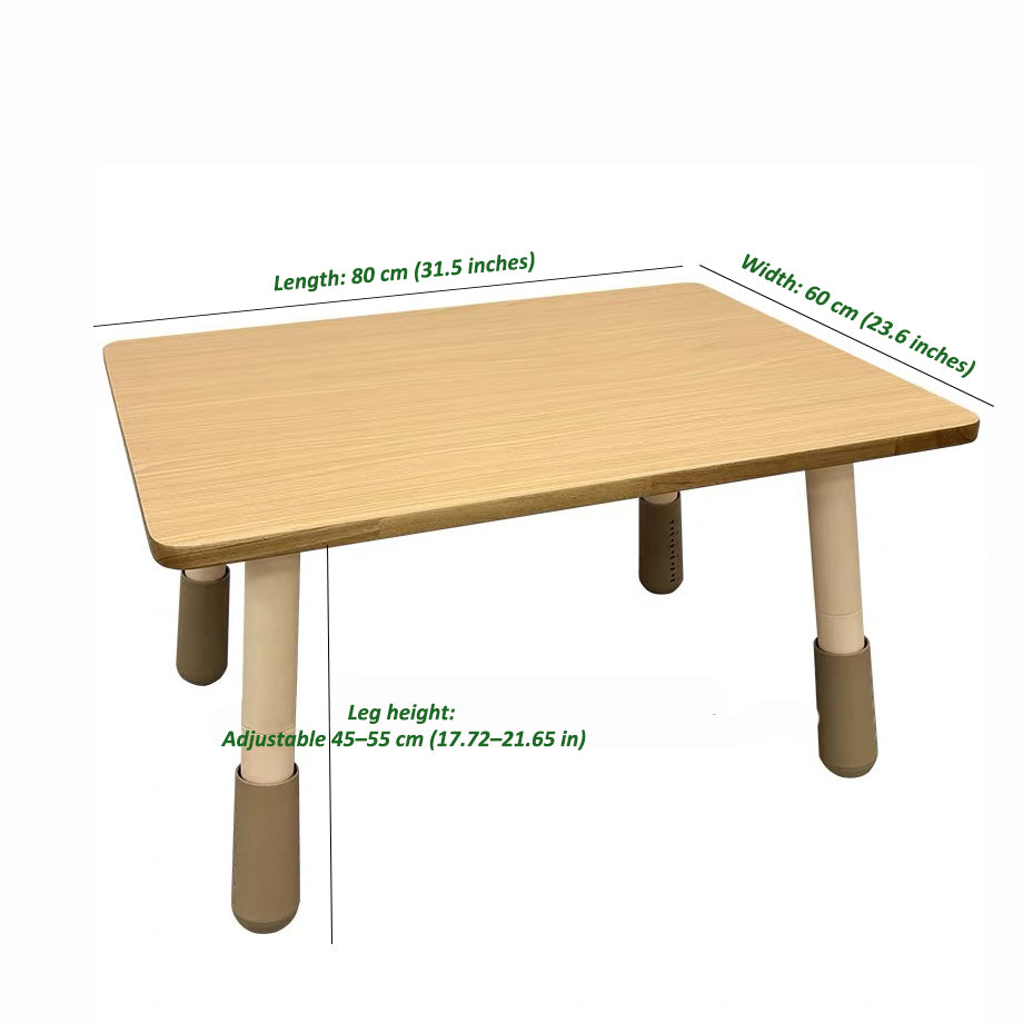 Adjustable Montessori Weaning Table and Chair Set