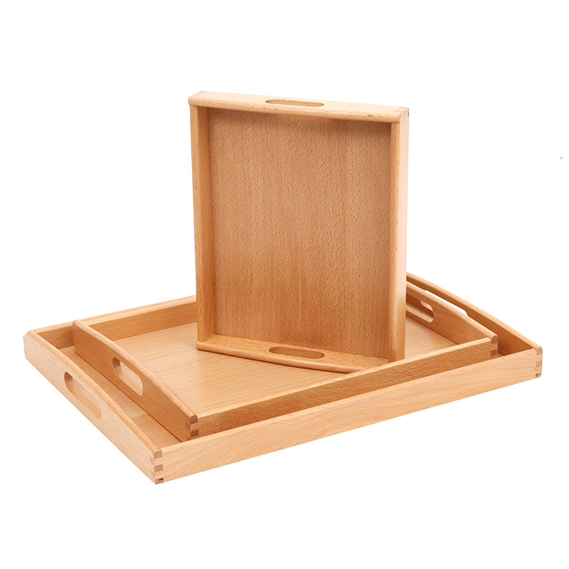 Montessori Wooden Trays