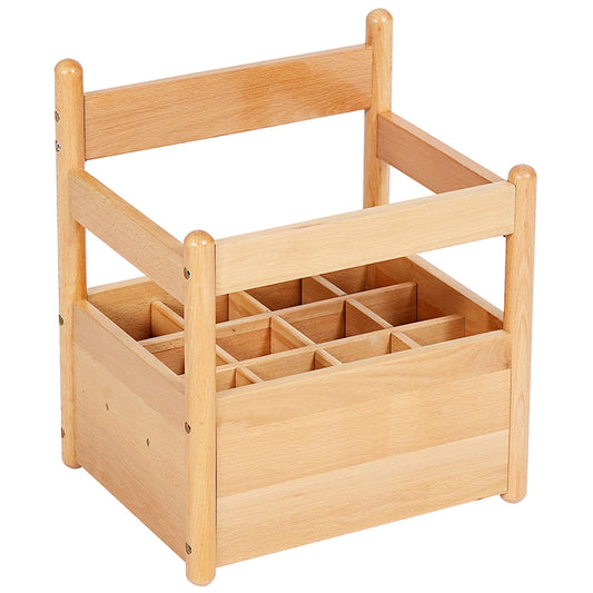 Montessori Rug Holder - 12 grids