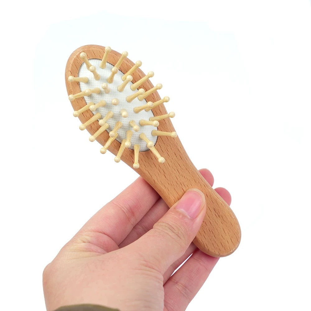 Wiping Nose & Brushing Hair