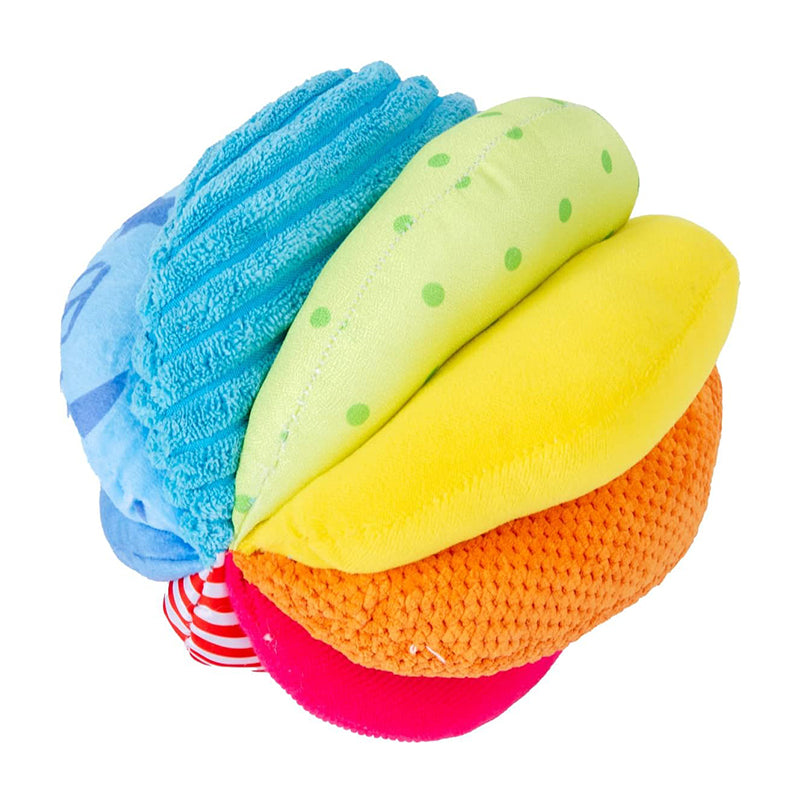 Montessori Baby Toys Play Kit - Mirror, Peekaboo, Knob Puzzle, Spinning Drum, Rainbow Ball - 6-12 Months Toddlers