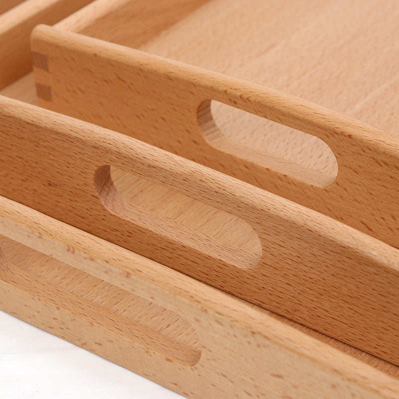Montessori Wooden Trays