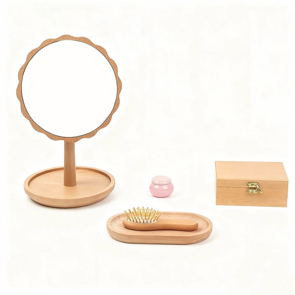 Wiping Nose & Brushing Hair