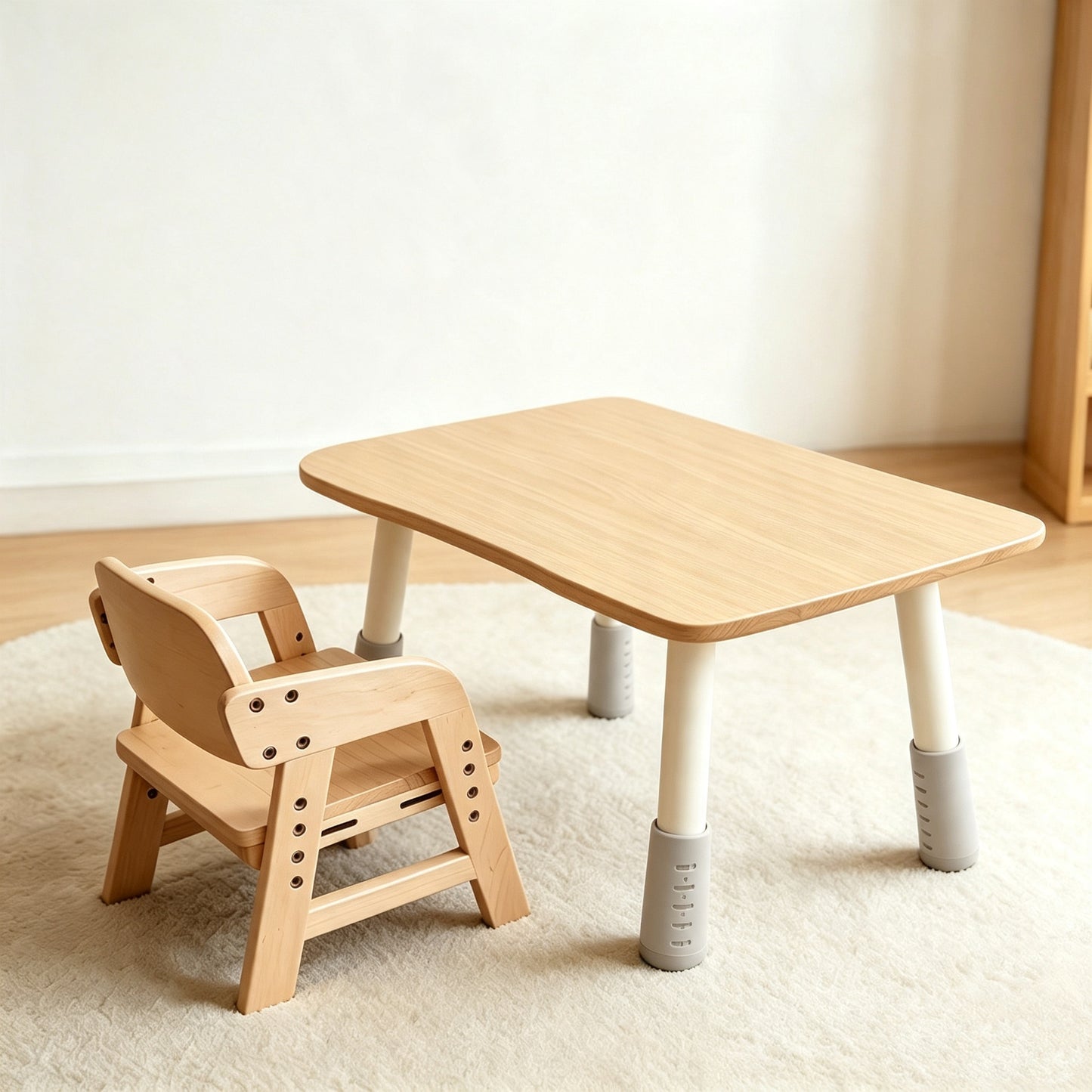 Adjustable Montessori Weaning Table and Chair Set