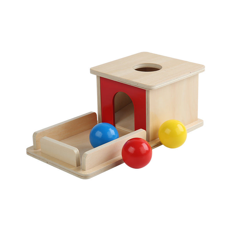 Object Permanence Box with Tray