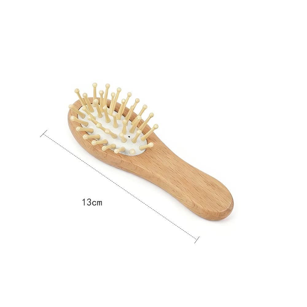 Wiping Nose & Brushing Hair