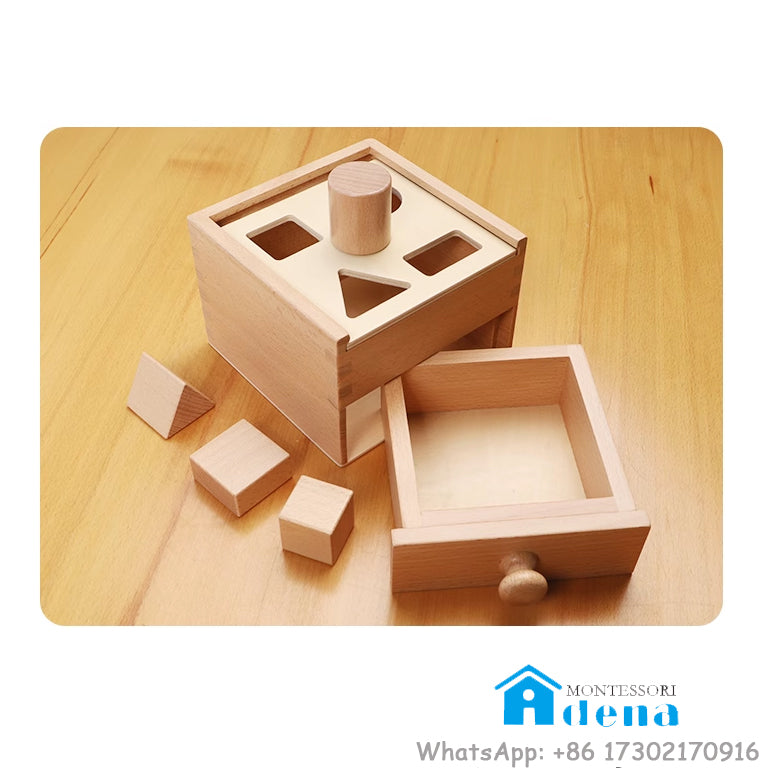 Montessori Mail Box -Natural Shapes Drawer
