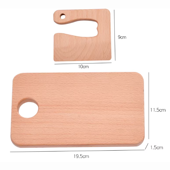Wooden Dough Cutter Knife