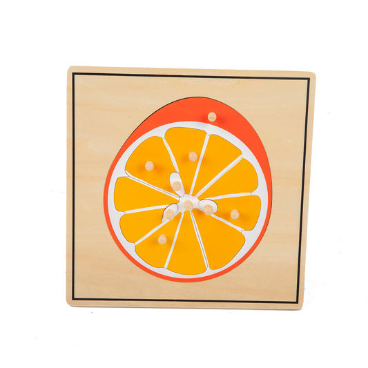 Rompecabezas naranja