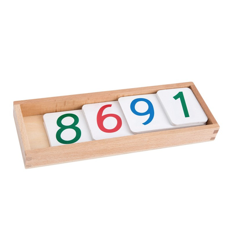 Large and Small PVC Number Cards  1-9000