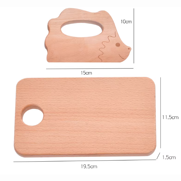 Wooden Dough Cutter Knife
