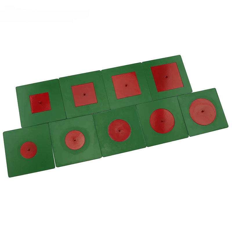 Metal Inscribed and Concentric Figures