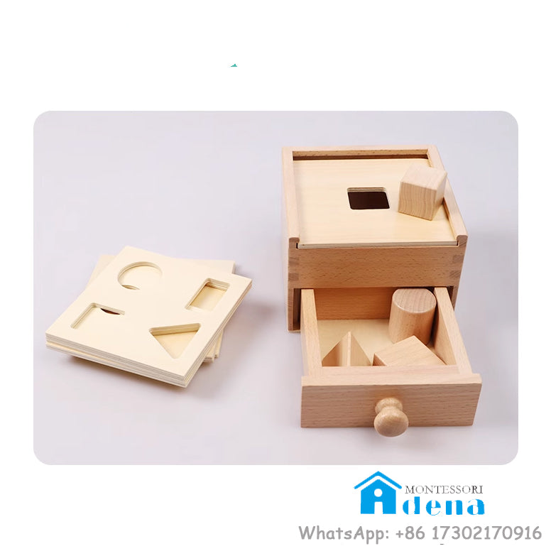 Montessori Mail Box -Natural Shapes Drawer