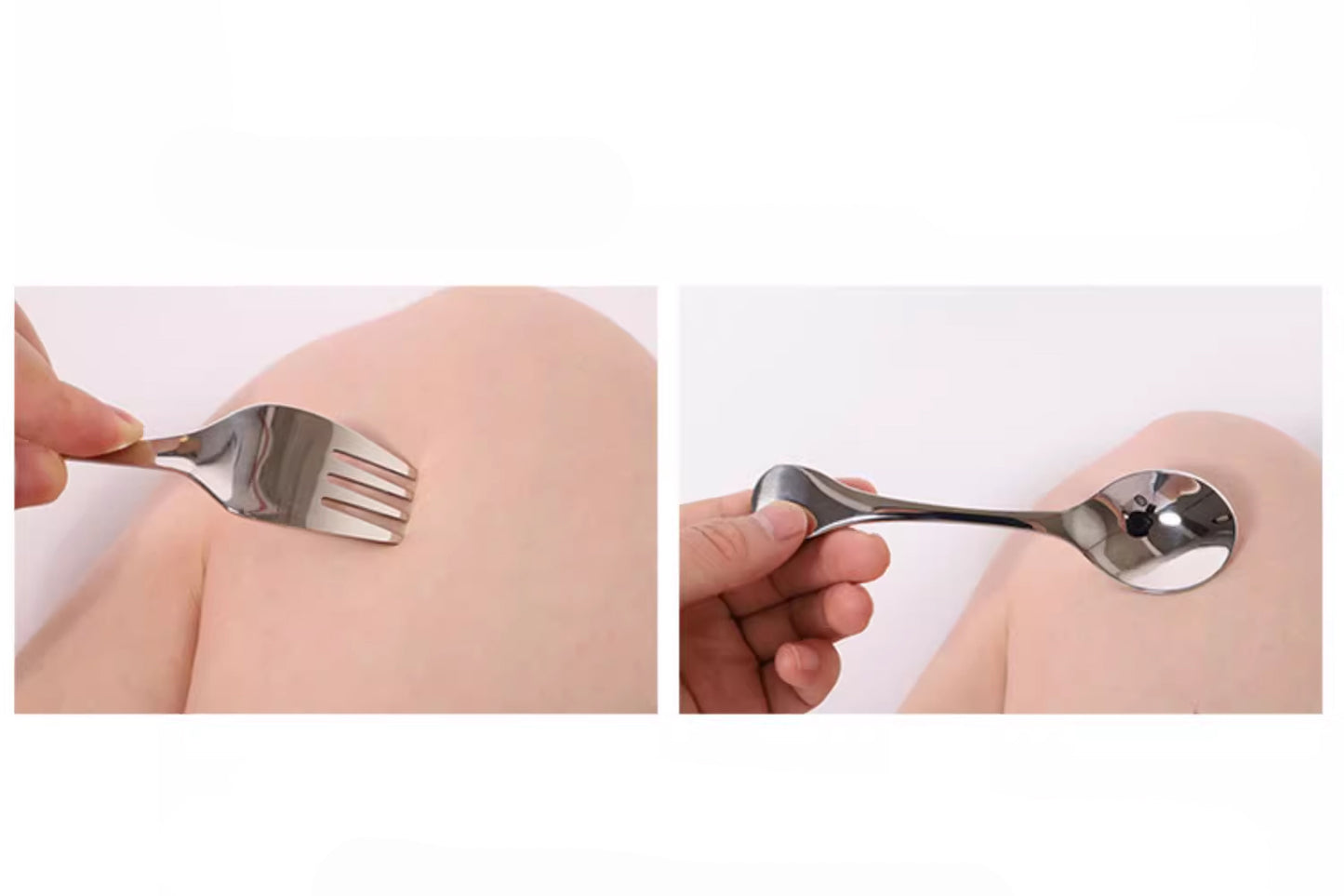 Toddler Fork and Spoon Set Stainless Steel