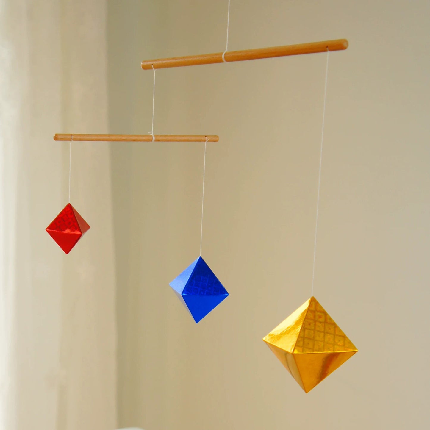 Montessori Octahedron Mobile