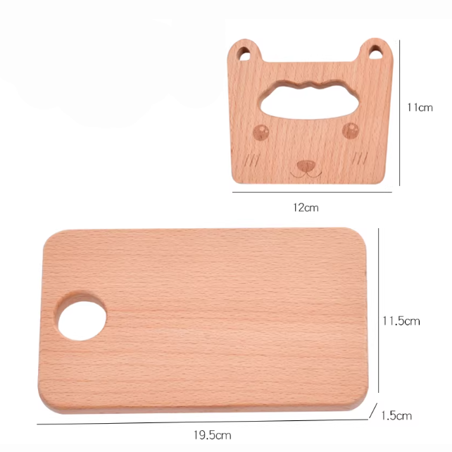 Wooden Dough Cutter Knife