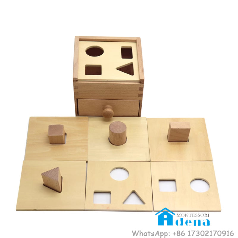 Montessori Mail Box -Natural Shapes Drawer