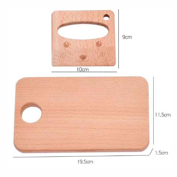 Wooden Dough Cutter Knife