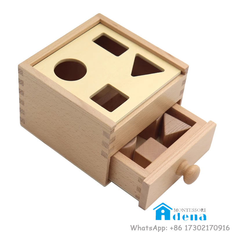 Montessori Mail Box -Natural Shapes Drawer