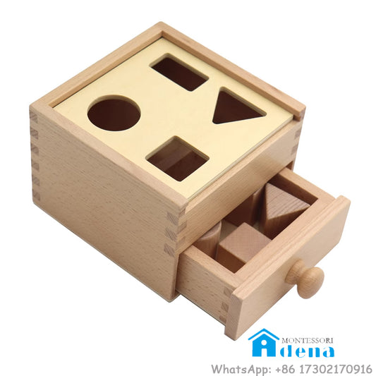 Montessori Mail Box -Natural Shapes Drawer