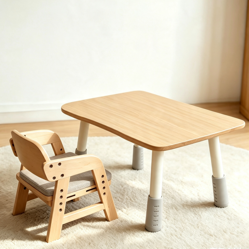 Adjustable Montessori Weaning Table and Chair Set