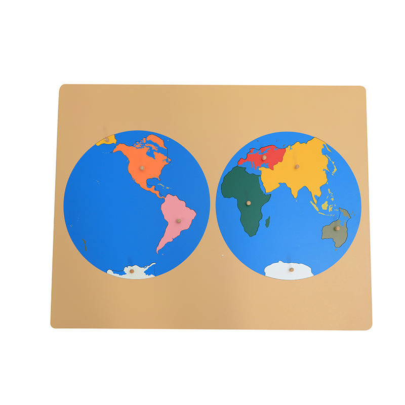 8  Puzzles Maps with Cabinet