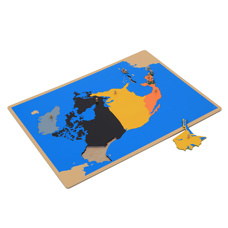 Puzzle Map of North America