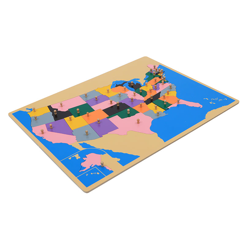 Puzzle Map of USA