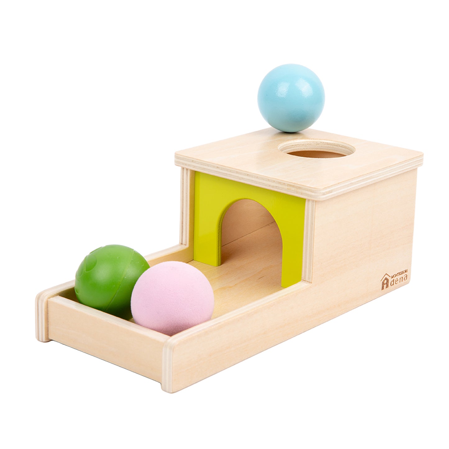Object Permanence Box with Tray