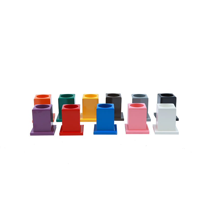 Juego de 11 portalápices de colores