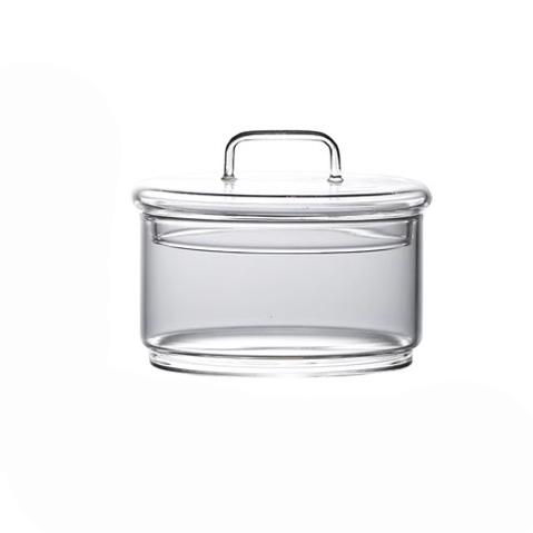 Glass Bowl with Lid